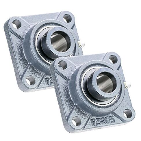 2X 1 بوصة وحدات شفة مربعة من الحديد الزهر HCFS205-16 محمل مثبت HC205-16+FS205 in Saudi Arabia