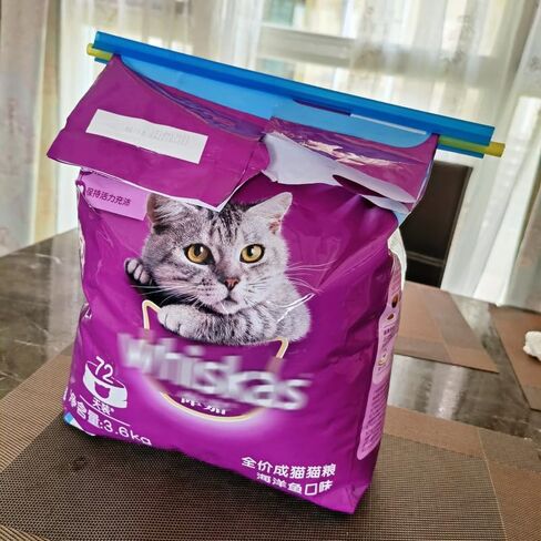 Chip Clips - Food Bag Clips Suitable For Cat And Pet Snack Bags And Chips, Rice, Candy, Popcorn Opened Bags Food Bag Clips (14pcs) in Saudi Arabia