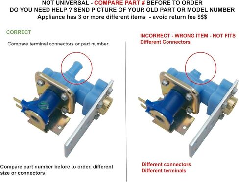 CKD312401X CKD12401XX compatible with Scotsman Ice Maker Solenoid Valve, Water Inlet, 120V fits old number CKD312401X in Kuwait