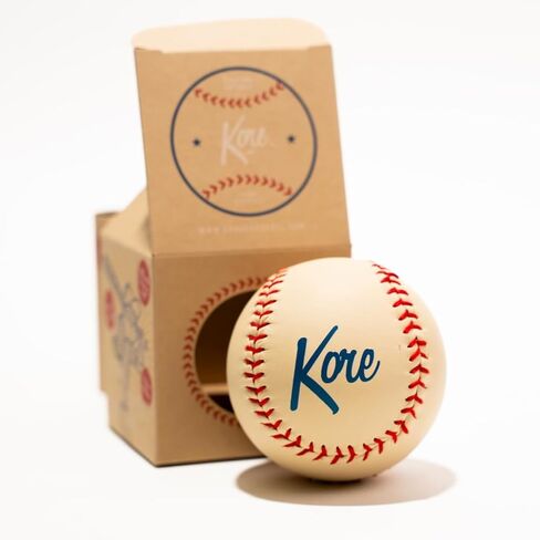 Kore Softball | Soft Core Softball | Hand-Stitched| Perfect for Indoor or Outdoor Play | Desk Toy (1) in Kuwait