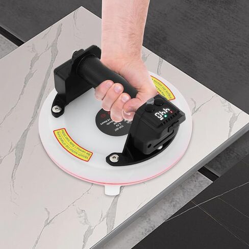 كوب شفط كهربائي، كوب شفط قوي لاسلكي للجدار المعدني الزجاجي للبلاط، أكواب شفط شديدة التحمل مع جهاز تحكم عن بعد وشاشة LED in Kuwait