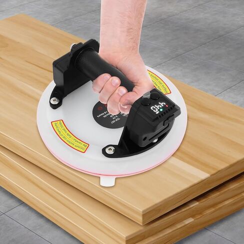 كوب شفط كهربائي، كوب شفط قوي لاسلكي للجدار المعدني الزجاجي للبلاط، أكواب شفط شديدة التحمل مع جهاز تحكم عن بعد وشاشة LED in Kuwait