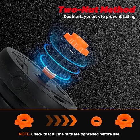 مجموعة دمبل قابلة للتعديل، مجموعة أوزان 66 رطل، مجموعة دمبل 4 في 1 مع موصل للحديد، كيتل بيل، حامل الدفع، معدات اللياقة البدنية المنزلية لتدريب القوة in Kuwait