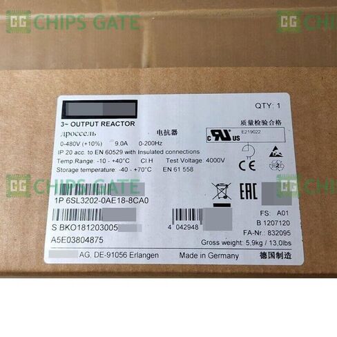 صندوق واحد جديد مختوم 6SL3202-0AE18-8CA0 in Kuwait