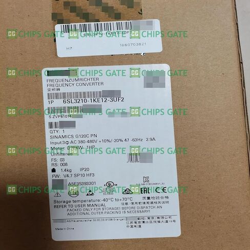 1 قطعة غير مفتوح جديد 6SL3210-1KE12-3UF2 in Kuwait