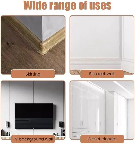 300 Pcs Double Headed Skirting Nails, Long Enough Invisible Finish Nails for Baseboard & Trim, Seamless No Mark Double Head Nails for Woodworking in Kuwait