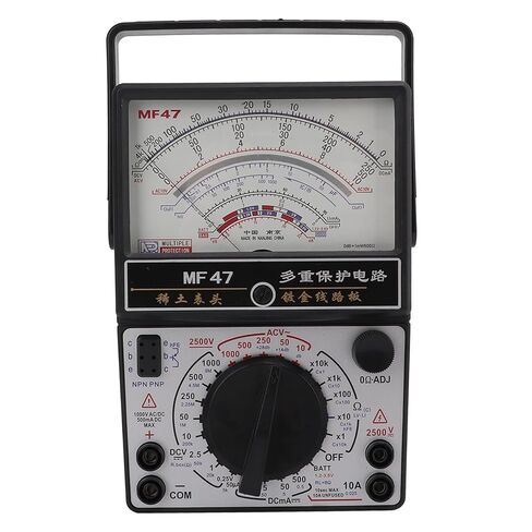 Kikumi High-precision double multimeter with multi-range hand for industry, durable material, versatile, clear scale, carbon pointer tube in Kuwait