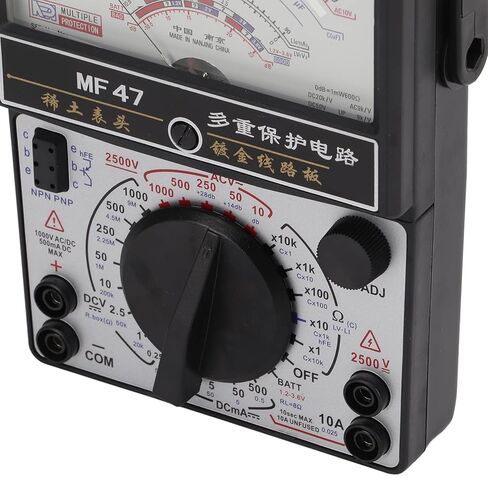 Kikumi High-precision double multimeter with multi-range hand for industry, durable material, versatile, clear scale, carbon pointer tube in Kuwait