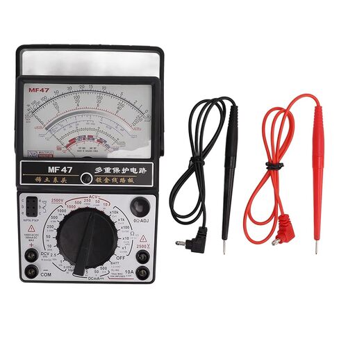 Kikumi High-precision double multimeter with multi-range hand for industry, durable material, versatile, clear scale, carbon pointer tube in Kuwait