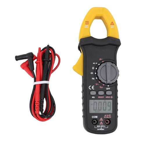 Kikumi Digital Clamp Multimeter, Current and Voltage Meter, Ammeter, Electrician Tool, Precise, Multifunctional Automatic Range Selection, Intelligent with in Kuwait