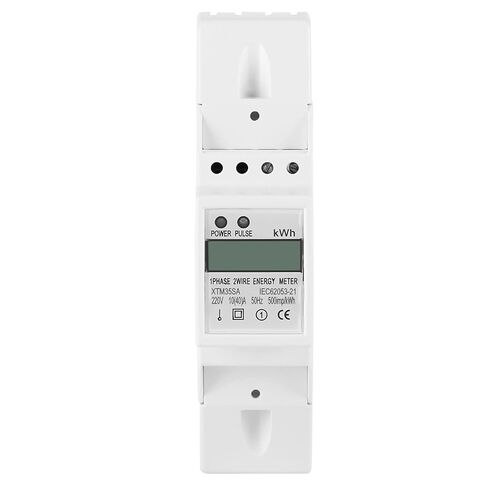 Kikumi 15*7*4 Digital LCD Single Phase Electric Energy Meter for Din Rail 10-40A Electronic KWh Energy Meter in Kuwait