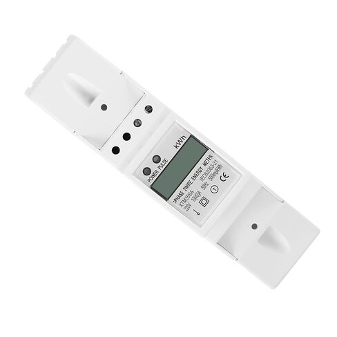 Kikumi 15*7*4 Digital LCD Single Phase Electric Energy Meter for Din Rail 10-40A Electronic KWh Energy Meter in Kuwait