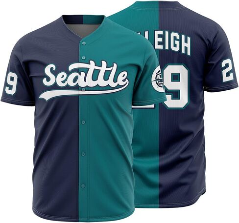 قمصان رياضية بيسبول مخيطة من جيرسي سيتي رقم 29 للرجال للمشجعين in Kuwait