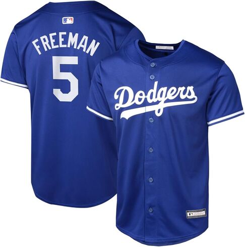 فريدي فريمان لوس أنجلوس دودجرز MLB Kids Youth 8-20 Blue Alternate Player Jersey in Saudi Arabia