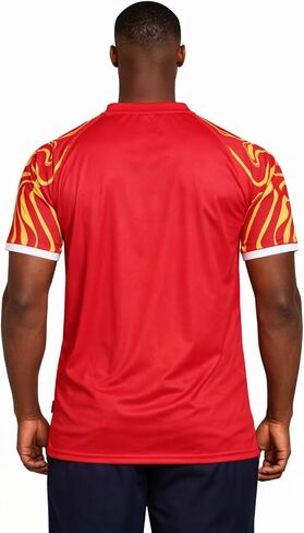 Congo DRC Jersey Soccer vareuse Congolese Football Shirt National Team Leopard Leopards RDC Uniform Congolese Most Basic Fan Edition. Cheap Pricing RED 2XL in Saudi Arabia