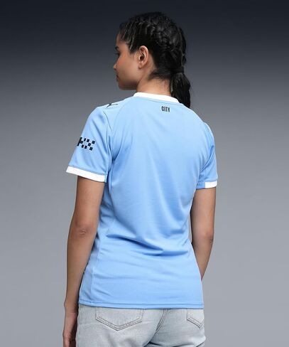 Women’s Manchester City FC 2025/26 Replica Home Soccer Jersey - Team Light Blue in Saudi Arabia