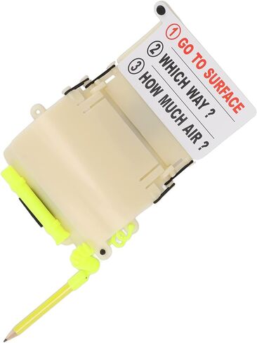 SUNGOOYUE Wrist Writing Dive Slate, Diving Strap Wrist Writing Board Underwater Communication Tools with Pencil for Diver and Diving Partner UW 193TD Luminous in Saudi Arabia
