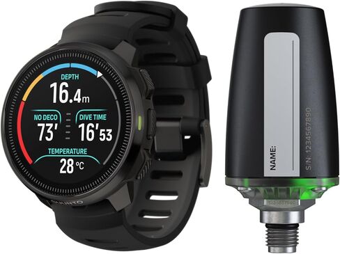SUUNTO Ocean Dive Computer, Underwater Route Tracking Black Tank POD, Wireless Tank Pressure Transmitter in Saudi Arabia