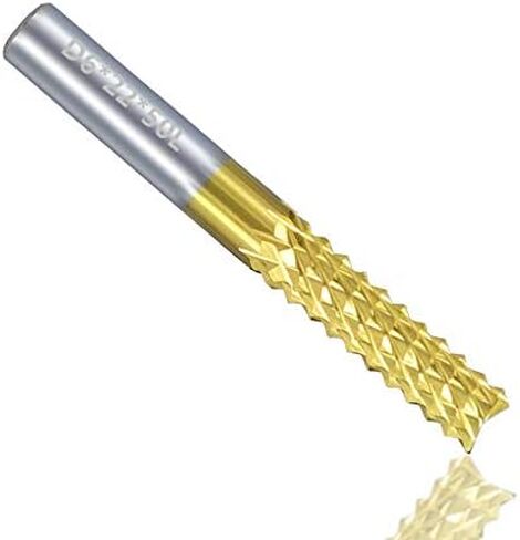 1Pcs Titanium Coat End Mill CNC Router Bits 3.175mm-12mm Shank PCB Corn End Mill Milling Cutter Carbide End Mill in Kuwait