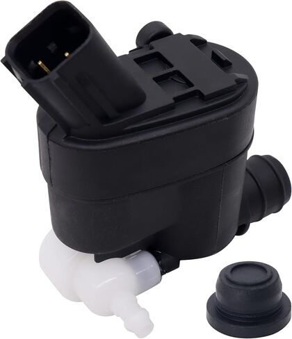 Hisport Windshield Washer Pump مع Grommet - متوافق مع RAM 1500 2500 3500 4000 4500 5500 Chrysler 200 Dodge Dart RAM 1500 RAM 2500 RAM 3500 - استبدال 68071576AA in Kuwait