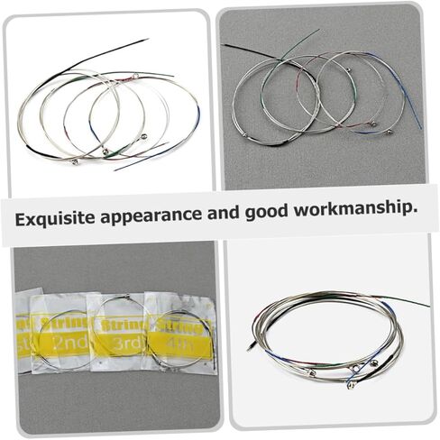 Viola Strings Set B803 Metal Replacement String Set for Viola Includes High Musical Instrument Accessories in Saudi Arabia