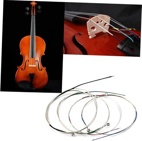 1Set Professional Strings Replacement Set Durable Easy to Use Standard Tension for Bright Tone for Lovers Beginners in Kuwait