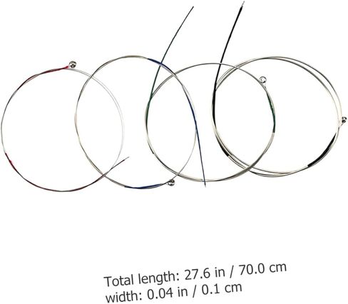 1Set Professional Strings Replacement Set Durable Easy to Use Standard Tension for Bright Tone for Lovers Beginners in Kuwait