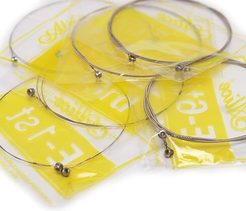 5 Packs Full Set Replacement Alice A5501 Standard Tension (010-046) Double Ball-End Steel Nickel Electric Guitar Strings For Headless Electric Guitar in Kuwait