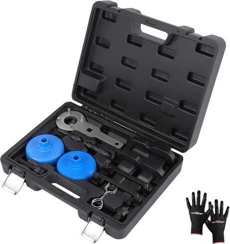 مجموعة أدوات توقيت محرك MaxPeedingRods لـ VW لـ Audi 2.0 ، 2.4 ، 2.8 ، 3.0T ، 3.2 ، 4.2 ، 5.2 محرك A4 A6L A8 Q5 Q7 R8 ، T40133 T40070 303212 MANTENSER MOOTER TENSKER SET ، 16 PCS in Kuwait