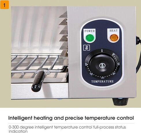 Commercial Toaster, Wall-mounted, Single-layer, Lift-type Bread Oven, Electric Pizza Oven, Suitable for Home and Restaurant in Saudi Arabia