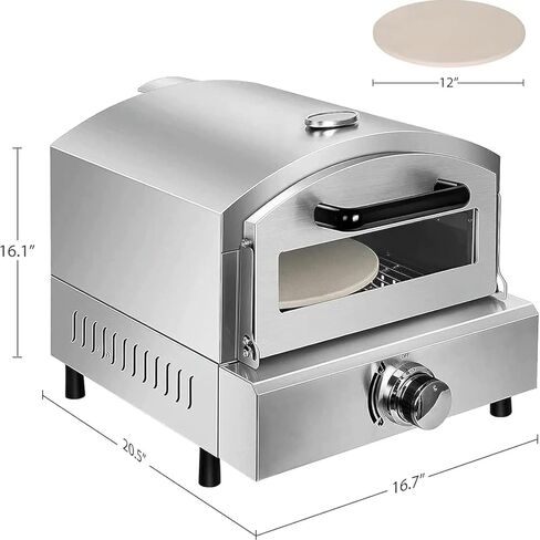 Toaster, Stainless Steel Drawer Pizza Oven, Uniform Temperature, High Temperature Resistance, Suitable for Family Restaurants in Saudi Arabia