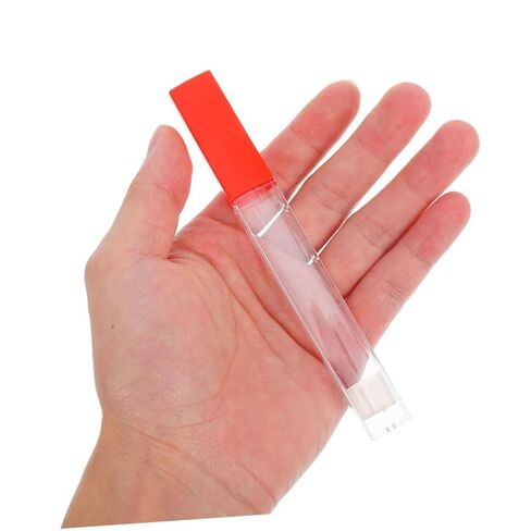 2pcs Robust Plastic Thermometer Holder Bath Thermometer Safety Case Under Tongue Storage Tube in Saudi Arabia