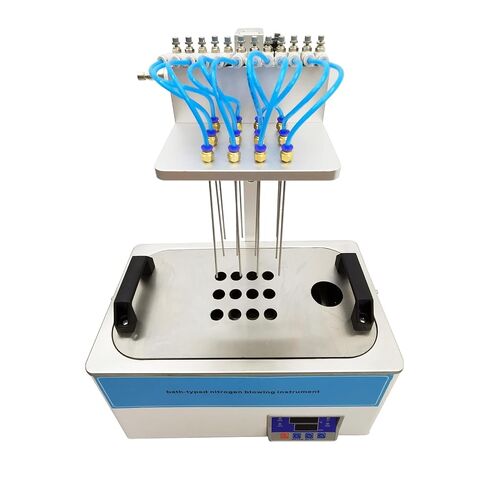 ath-Typed Termovap Nitrogen Sample Concentrator Water Bath Nitrogen Blower with 12-Gas-Needles Lab Analysing Instruments 110V 600W ﻿ in Kuwait