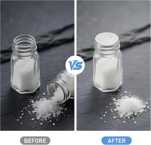 90 قطعة من 9 سدادات سدادات الملح والفلفل، سدادات بديلة للملح والفلفل للهزازات، سدادات بلاستيكية قابلة لإعادة الاستخدام للزجاجات ذات القطر الداخلي 7/10/12/14/16/18/20/22/24 مم in Kuwait