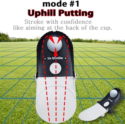 مدرب وضع الطيور - مساعد وضع الجولف في الأماكن المغلقة مع 3 أوضاع تدريب (صعود، هبوط، مستقيم) - تصميم مستهدف دقيق للدقة - معدات تدريب جولف محمولة وقابلة للطي للمنزل والمكتب in Kuwait