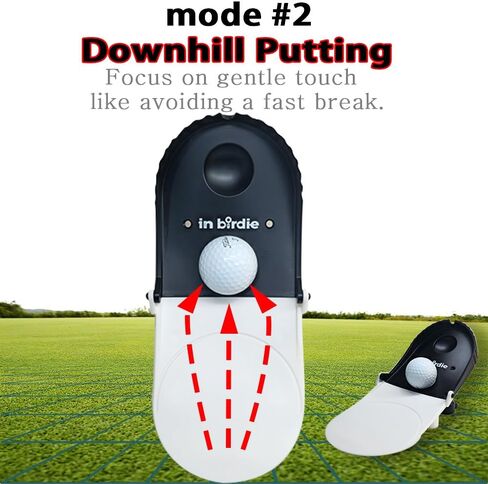 مدرب وضع الطيور - مساعد وضع الجولف في الأماكن المغلقة مع 3 أوضاع تدريب (صعود، هبوط، مستقيم) - تصميم مستهدف دقيق للدقة - معدات تدريب جولف محمولة وقابلة للطي للمنزل والمكتب in Kuwait