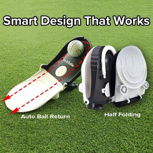 مدرب وضع الطيور - مساعد وضع الجولف في الأماكن المغلقة مع 3 أوضاع تدريب (صعود، هبوط، مستقيم) - تصميم مستهدف دقيق للدقة - معدات تدريب جولف محمولة وقابلة للطي للمنزل والمكتب in Kuwait