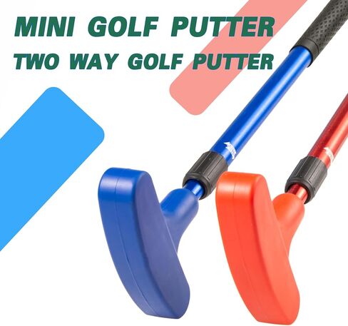 Mini Putting Set, Build Your Own Course at Home, the Office or On the Green, Includes 6 Pack Golf Putting Cups with Flags, 2 Pack Mini Golf Clubs and 10 Pack Foam Golf Balls in Saudi Arabia