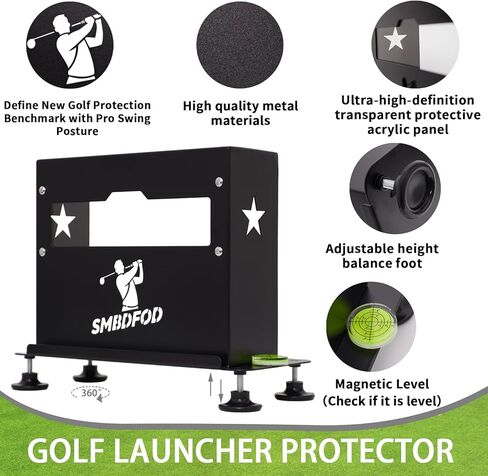 حافظة واقية لشاشة SkyTrak+ Launch، درع واقي معدني لشاشة Skytrak+ Golf Launch. حافظ على جهازك آمنًا وآمنًا. هدايا مثالية لعشاق الجولف in Saudi Arabia