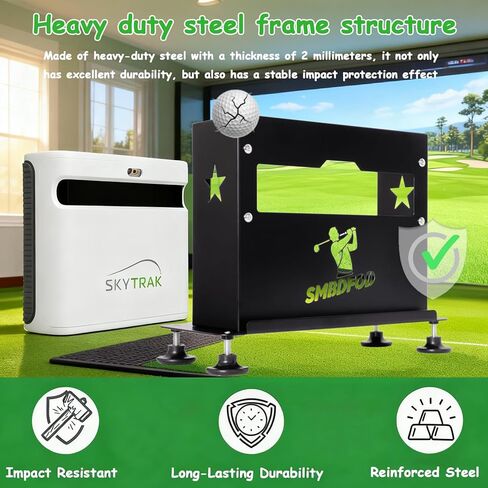 حافظة واقية لشاشة SkyTrak+ Launch، درع واقي معدني لشاشة Skytrak+ Golf Launch. حافظ على جهازك آمنًا وآمنًا. هدايا مثالية لعشاق الجولف in Saudi Arabia