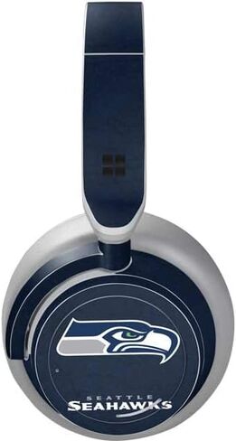 غلاف صوتي من Skinit متوافق مع سماعات الرأس Surface - تصميم مرخص رسميًا من NFL Seattle Seahawks in Saudi Arabia