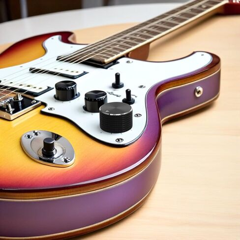 2pcs 25x15mm Aluminum Alloy Knurled Potentiometer Control Knobs for Guitar Bass Volume Tone Adjustment, Precision Audio Amplifier Replacement Accessories in Kuwait