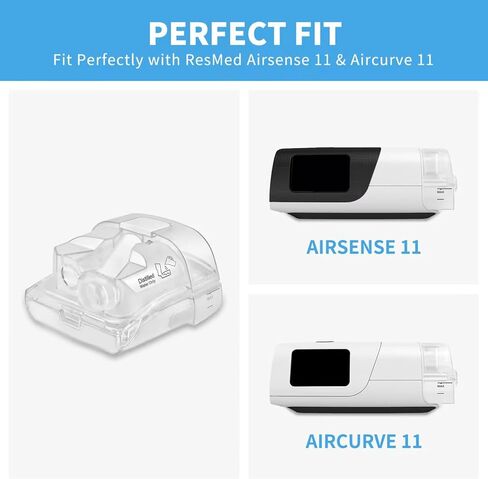 غرفة مياه بديلة مع 20 عبوة مرشحات لـ AirSense 11 وAirCurve 11، وخزان مياه مرطب متوافق مع أجهزة CPAP من سلسلة S11، وحوض HumidAir القياسي، ومستلزمات وملحقات CPAP in Kuwait