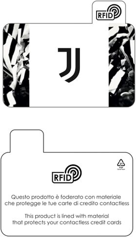 JUVENTUS FC Men's 131801 Juve Billfold, Black, Misure: cm. 12,5 x 9 in Saudi Arabia