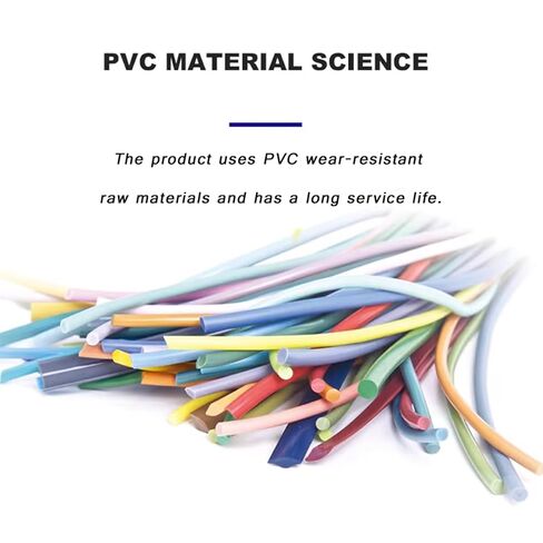 سلك لحام بلاستيكي PVC بطول 4 مم/0.157 بوصة 328 قدم لحام بناء الأرضيات، برتقالي in Saudi Arabia