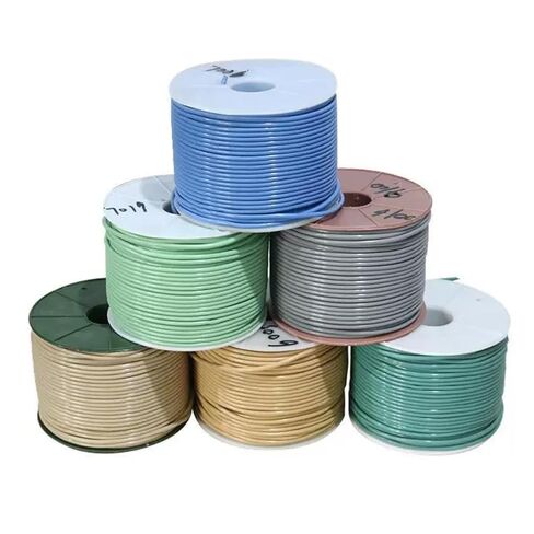 سلك لحام بلاستيكي PVC بطول 4 مم/0.157 بوصة 328 قدم لحام بناء الأرضيات، برتقالي in Saudi Arabia
