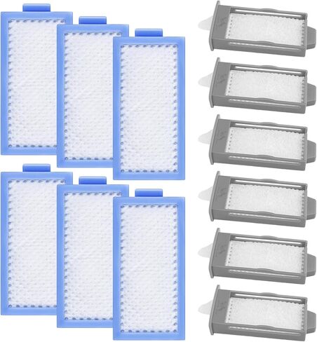 12 PCS Filters Compatible with DreamStation 2, Replacement Kit 6 Reusable Pollen Filters 6 Disposable Ultra-Fine Filters, Replacement Filter Supplies in Kuwait