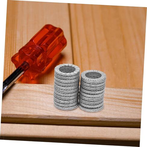 20pcs Manganese Steel Wedge Locking Washers for Screws and Bolts Heavy Duty Anti-Loose Design High Strength Fasteners for Industrial and Home Use Resists Vibration and Movement in Saudi Arabia