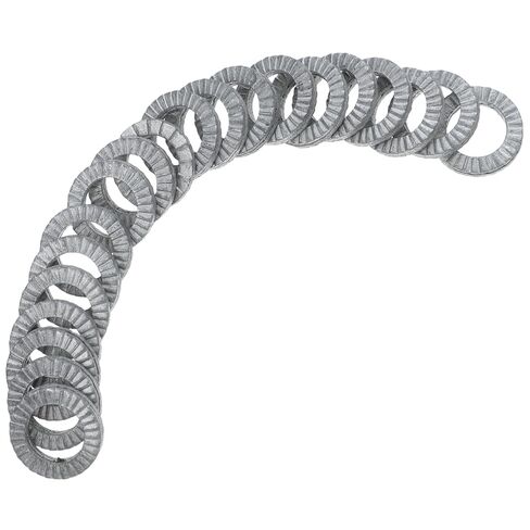 Zerodeko 20pcs Double Wedge Design Locking Washers Washers for Bike Parts Vibration Heavy Duty Fasteners in Saudi Arabia