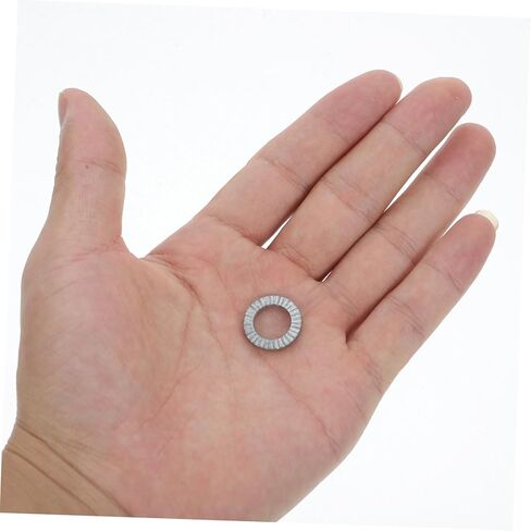 Zerodeko 20pcs Double Wedge Design Locking Washers Washers for Bike Parts Vibration Heavy Duty Fasteners in Saudi Arabia